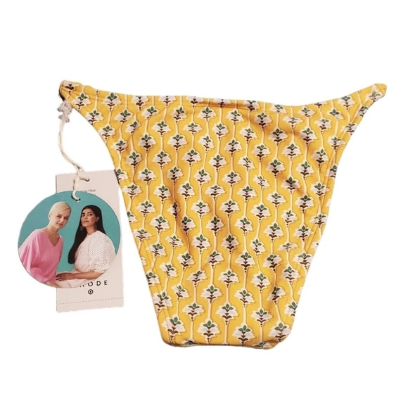 NWT Rhode x Target Women's Dainty Lotus Print Bikini Bottoms XS 0-2 - Picture 4 of 7